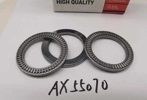 AX55070 Rolamentos para máquinas metalúrgicas com agulha de empurrão 50 X 70 X 5 mm
