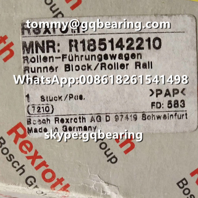 Rexroth R185142210 Material de aço Larga Flange Bloco linear Tamanho 45 120x150x51