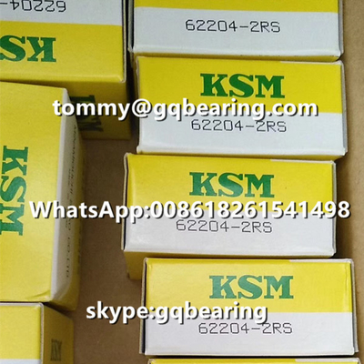 Japão Origem KSM 62306-2RS Bolas de borracha seladas com ranhuras profundas de 30 x 72 x 27 mm
