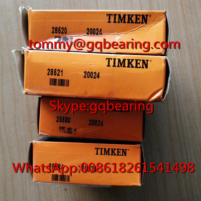 Gcr15 Material de aço TIMKEN 28580/28521 série de polegadas de rolamentos cônicos