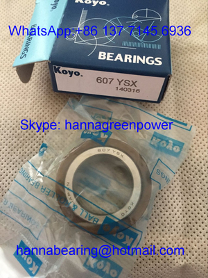 607YSX Caixa de nylon de rolos cilíndricos Rolamento excêntrico 607YSX-11-17 para caixa de engrenagens 19*33,9*11 mm