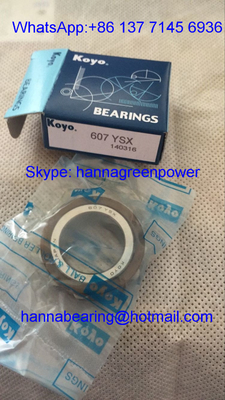 607YSX Caixa de nylon de rolos cilíndricos Rolamento excêntrico 607YSX-11-17 para caixa de engrenagens 19*33,9*11 mm