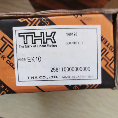 Aplicação de máquinas CNC THK EK10 Unidades de deslizamento de suporte de parafuso de bola de tipo quadrado