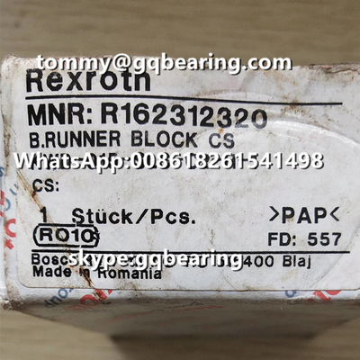 Rexroth R162312320 Tipo estreito Longo comprimento Altura padrão Carro linear